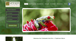 Desktop Screenshot of caminandocostarica.com